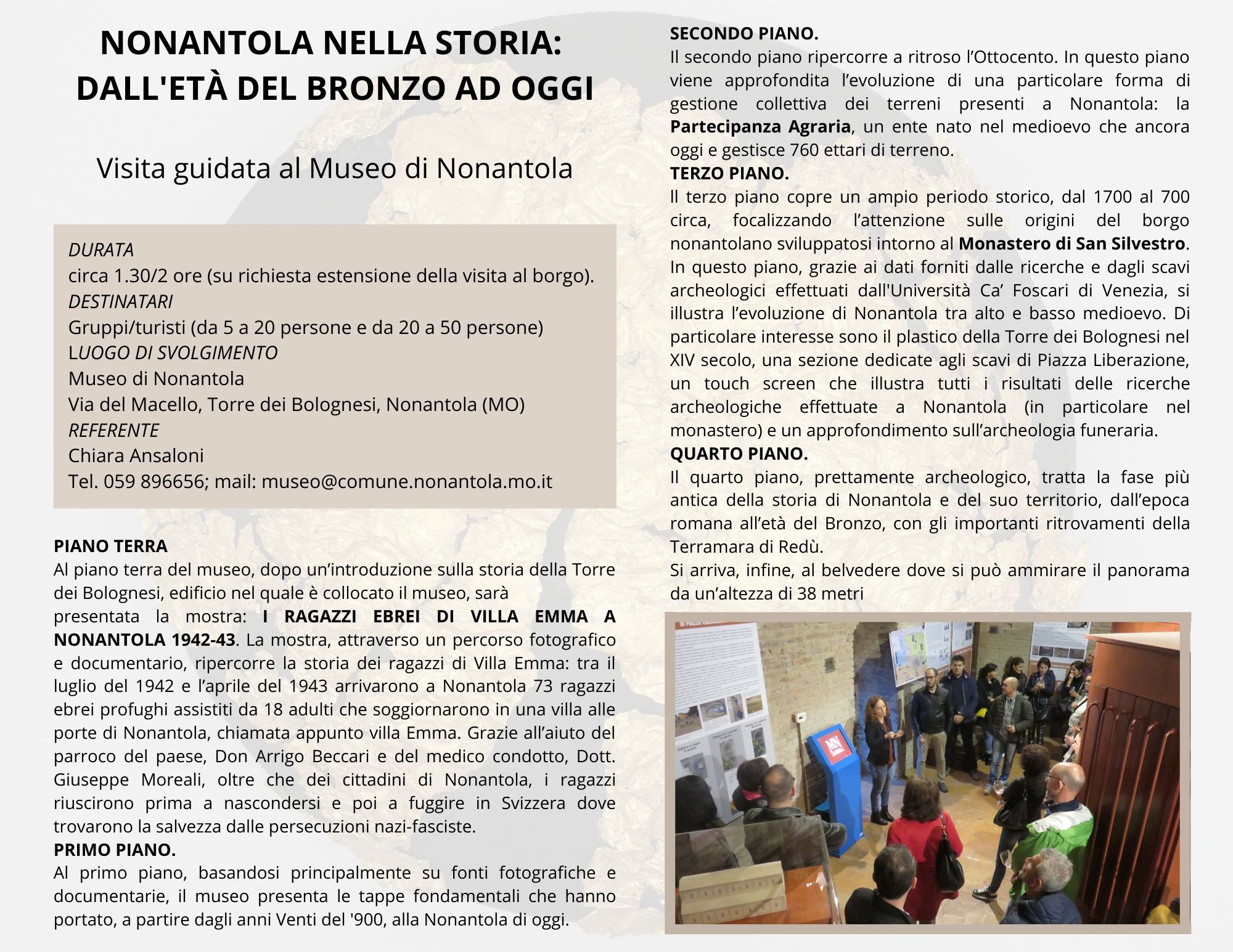 visite guidate museo nonantola 2